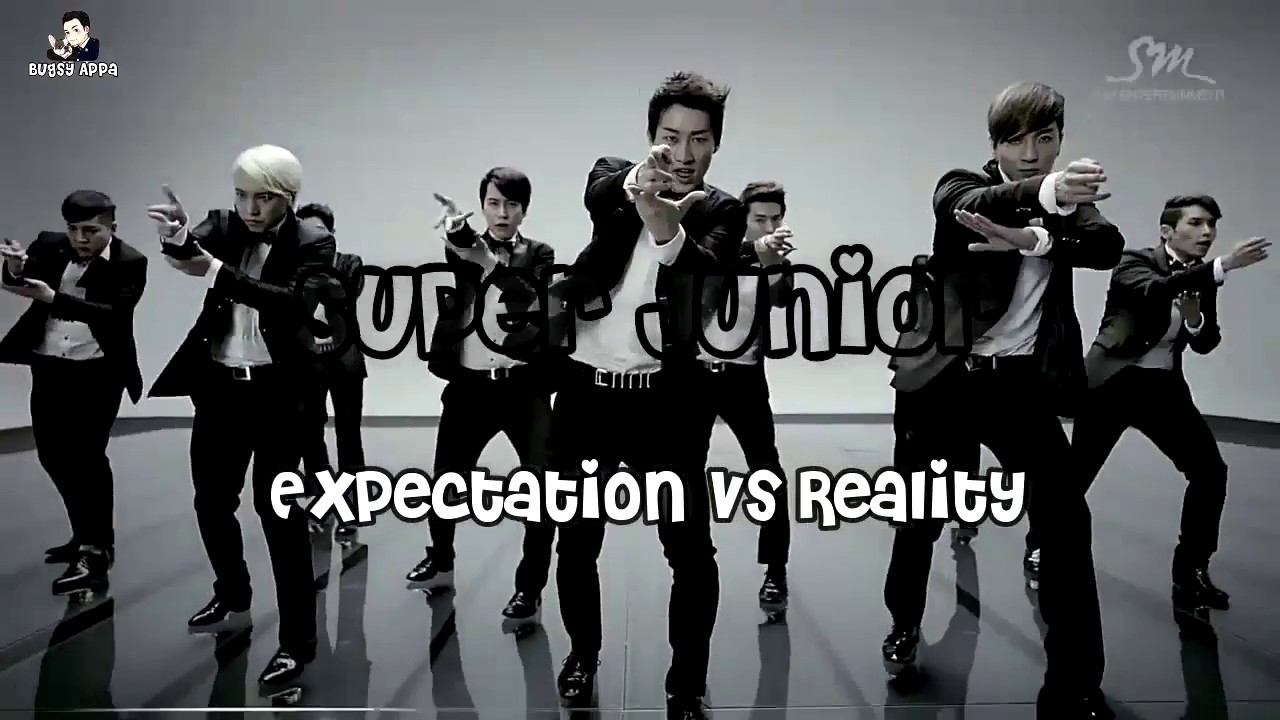 Super Junior Expectation vs Reality Part 1