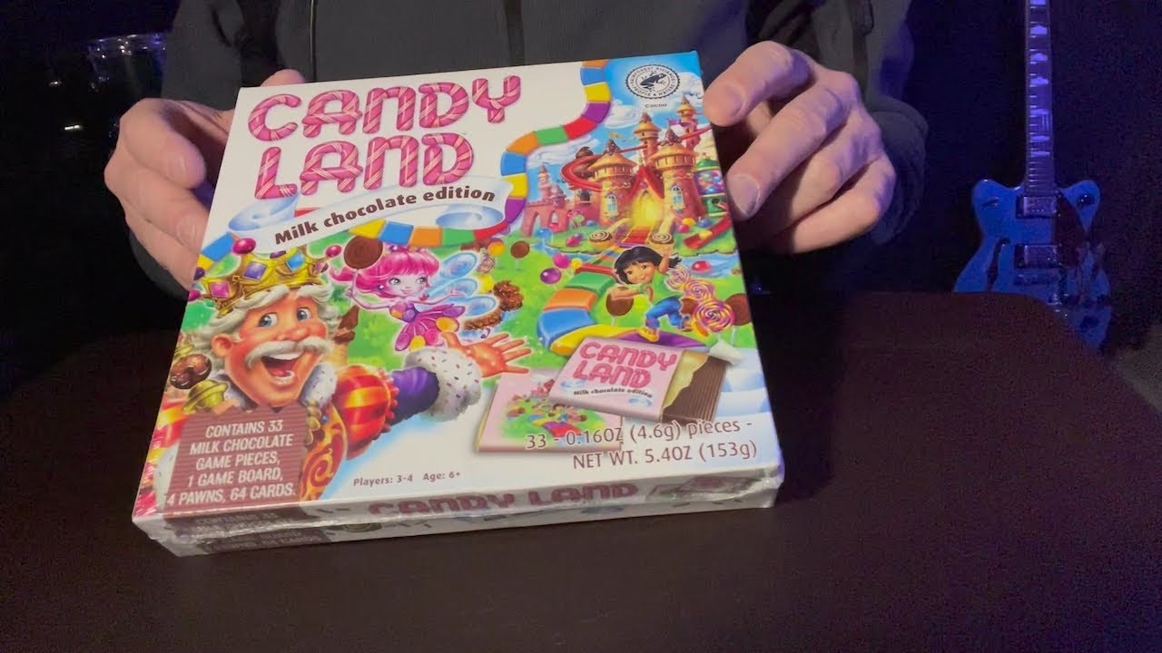 Candyland ASMR tingly tapping with mouth and eating sounds