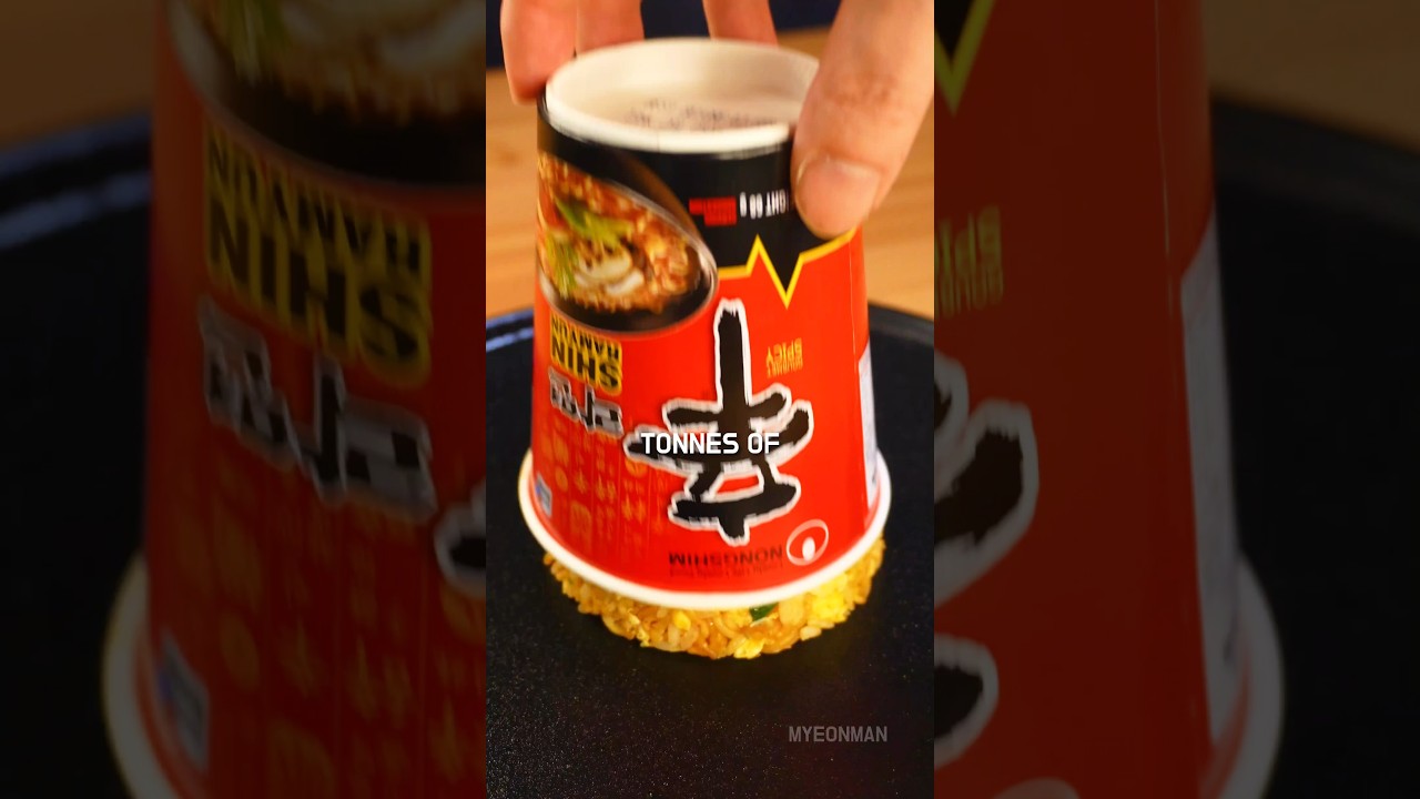 Почему я продолжаю возвращаться к жареному рису Shin Ramyun #кулинария #еда