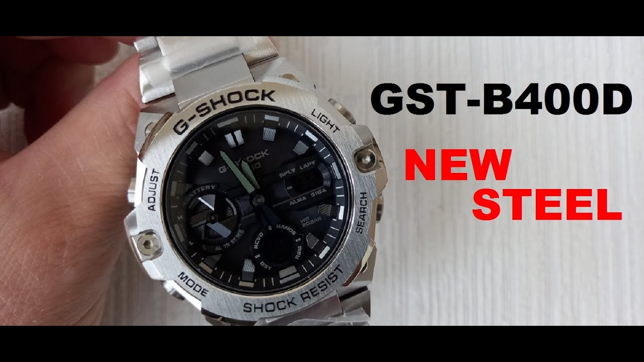 GST-B400D-1A NEW G-STEEL