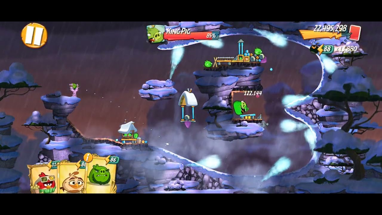 ANGRY BIRDS 2 (AB2) 2-3-4 DAILY CHALLENGE TODAY (20/01/2026) for getting an extra Blues card