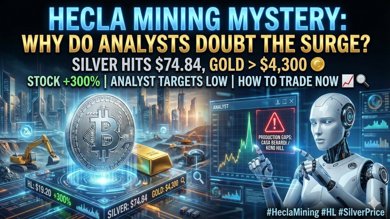 [Fullver] Tajemnica Hecla Mining Company: Dlaczego analitycy wątpią w wzrost? Jak handlować teraz
