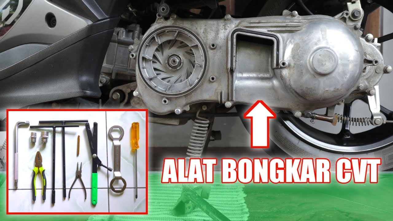 Peralatan Untuk BONGKAR CVT Aerox 155 | Belajar Servis Motor Sendiri