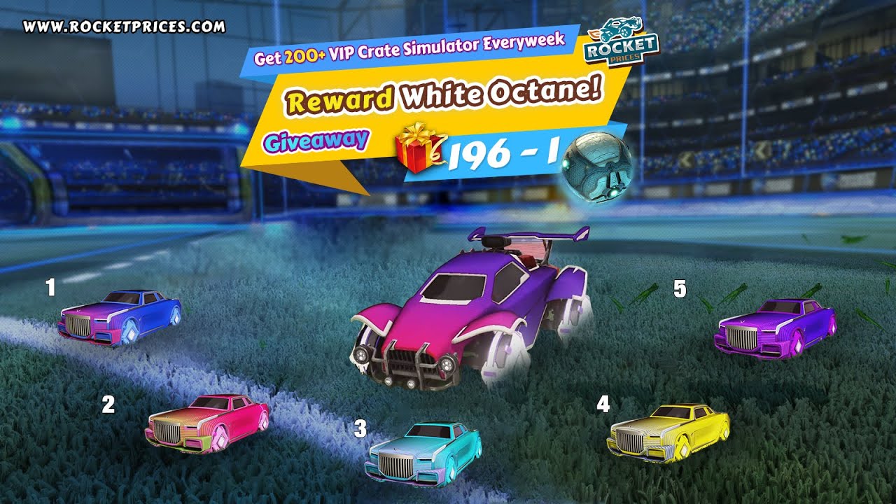 🔥Win 5 FREE Rocket League Painted Maestro Car Designs | RocketPrices.Com Giveaway 196-1