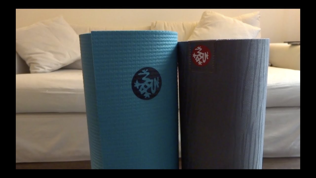Manduka Pro vs eKo Yoga Mat Comparison
