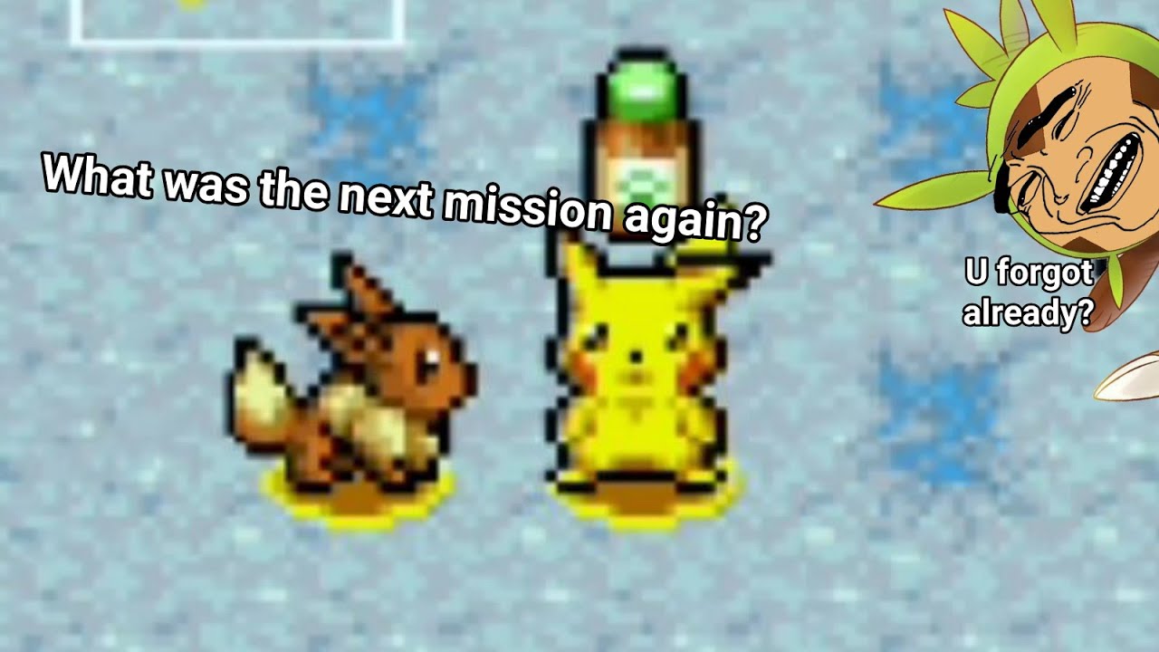 Things that Pokemon Mystery Dungeon Players Do (Explorers Edition) | Part 2