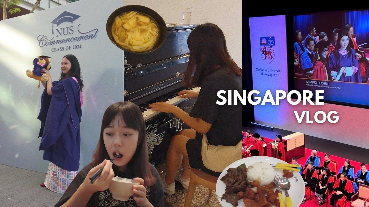 🇸🇬 Singapore Vlog 2 | Ashim’s Graduation Day!