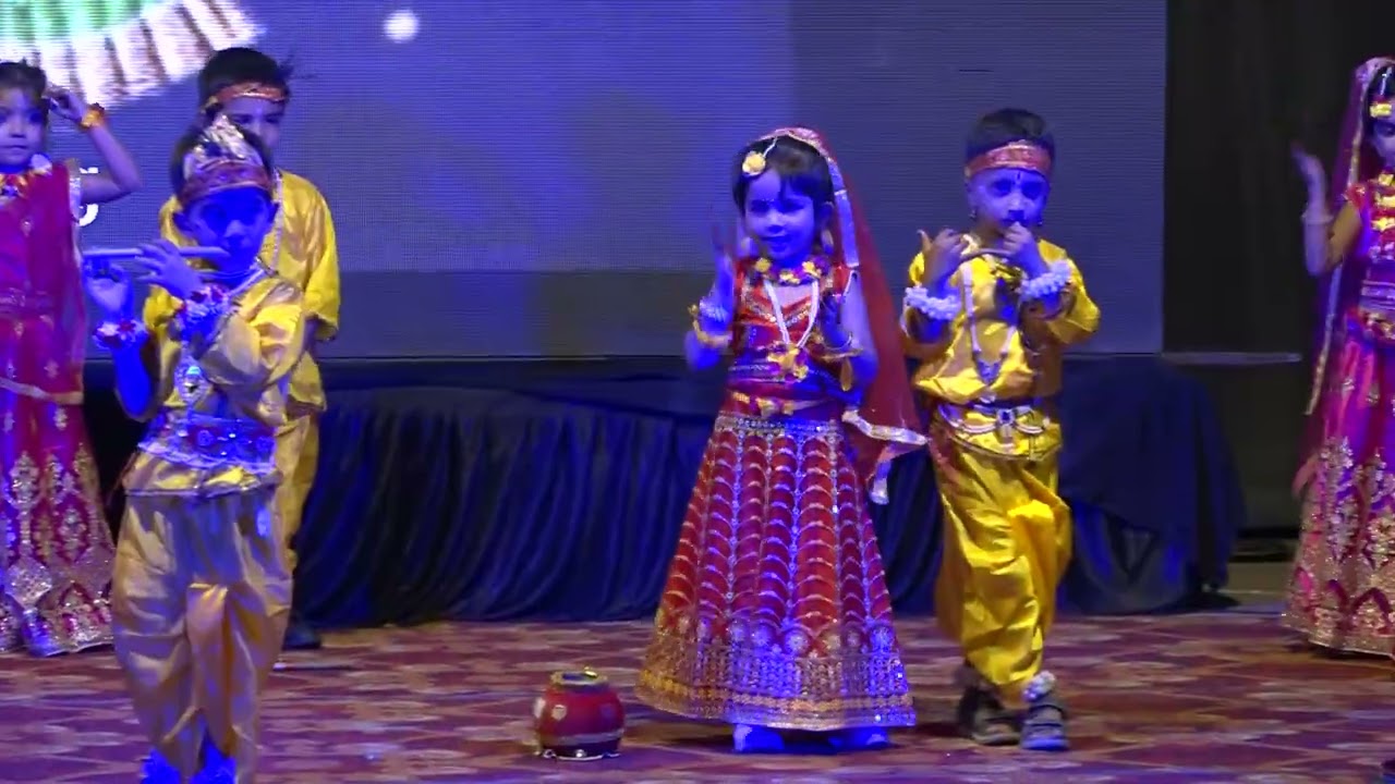 Super Thirty Kids ,  Annual Function 2025-26   Sambhaji nagar,  (Krushna song ) JR.KG (MARS )