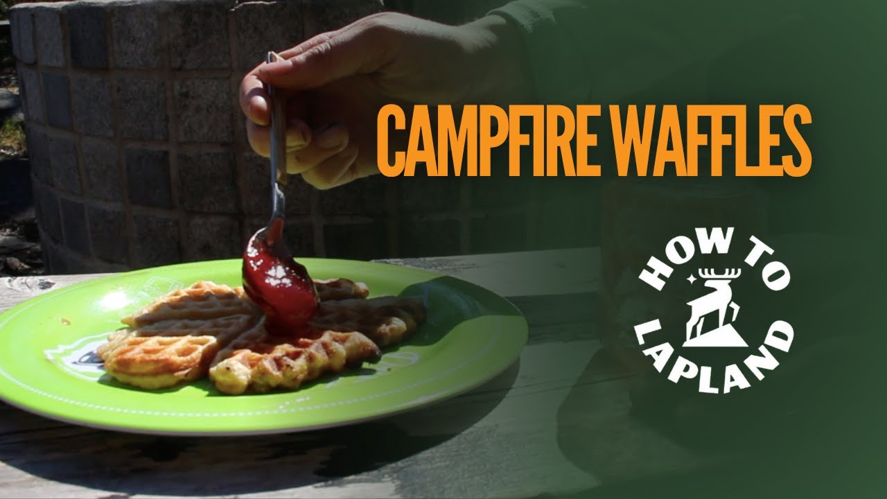 How to Make Campfire Waffles | Easy Outdoor Recipe Over the Fire