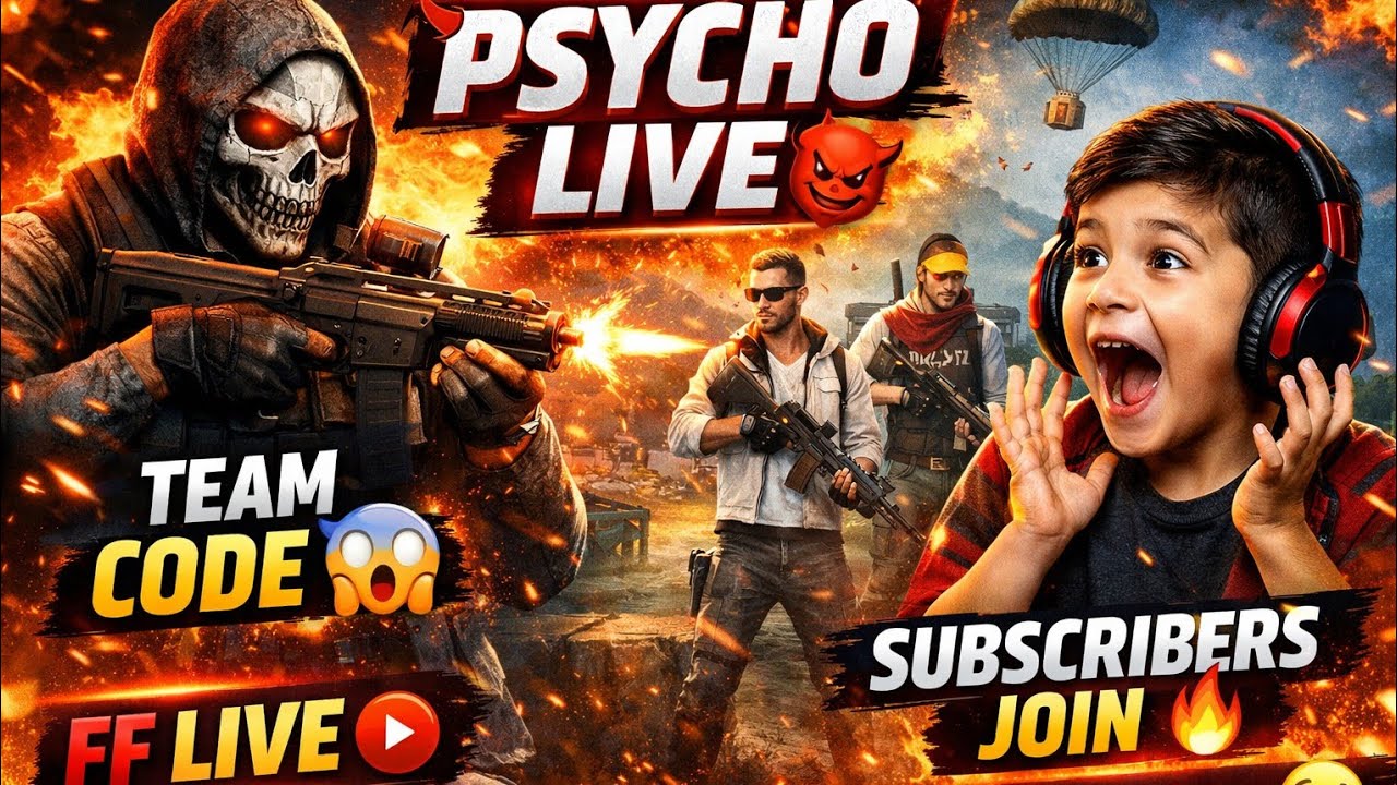 Subscribers Reaction 😱🔥 | Free Fire Live Team Code Moments