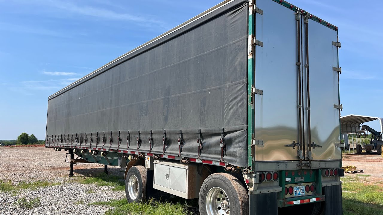 2001 Western Trailers Curtain Side Semi Trailer For Sale
