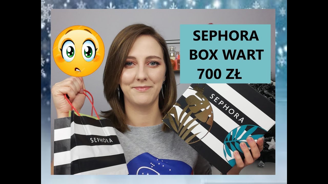 MIKOŁAJKOWY SEPHORA BOX 2020🎁🤗 MINI HAUL KOSMETYCZNY🛒