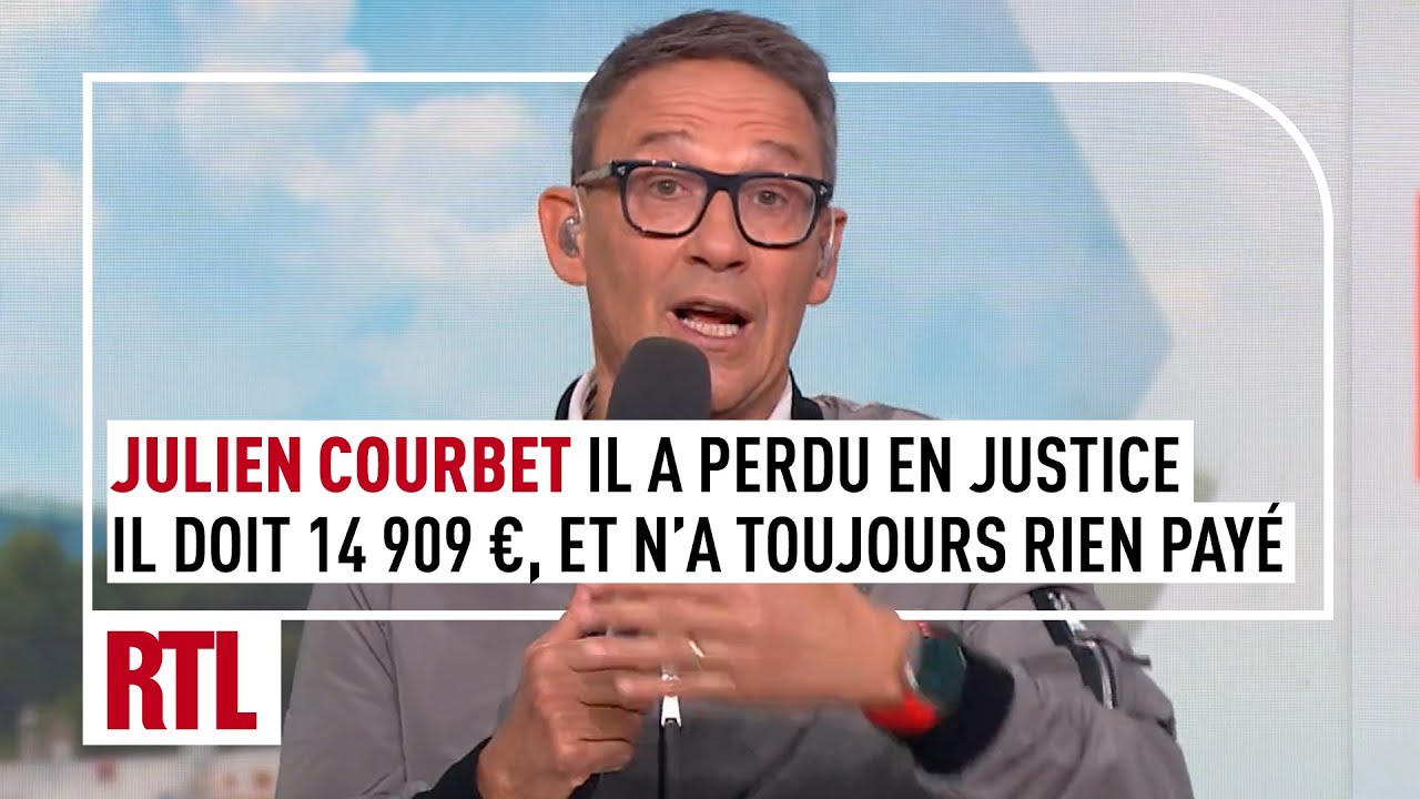 Julien Courbet : il a perdu en justice, il doit 14 909€, et n'a toujours rien payé