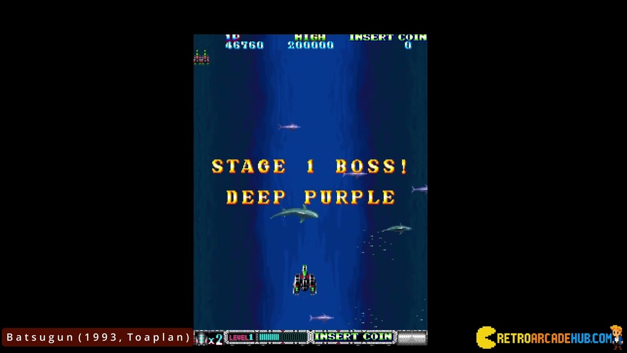 Batsugun (1993, Toaplan) for ARCADE