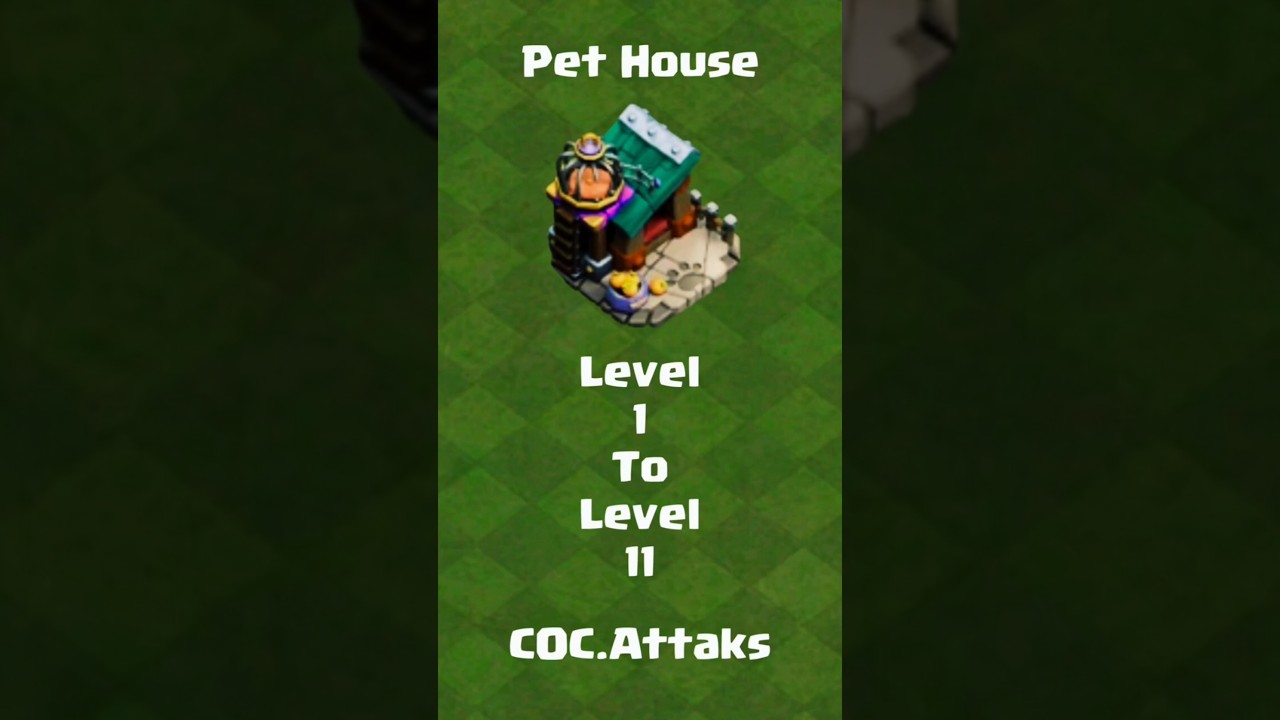Unlock Hero Pets! Pet House Upgrade | COC Shorts 