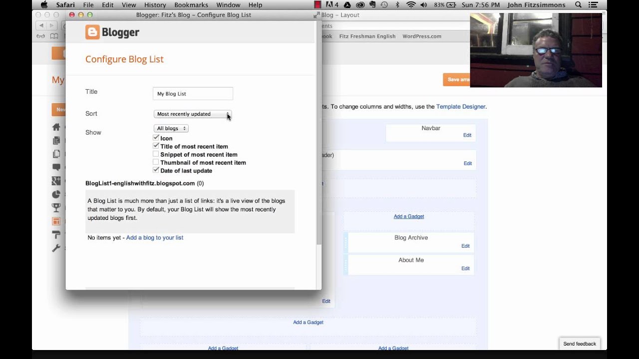 How to Create a Blog List