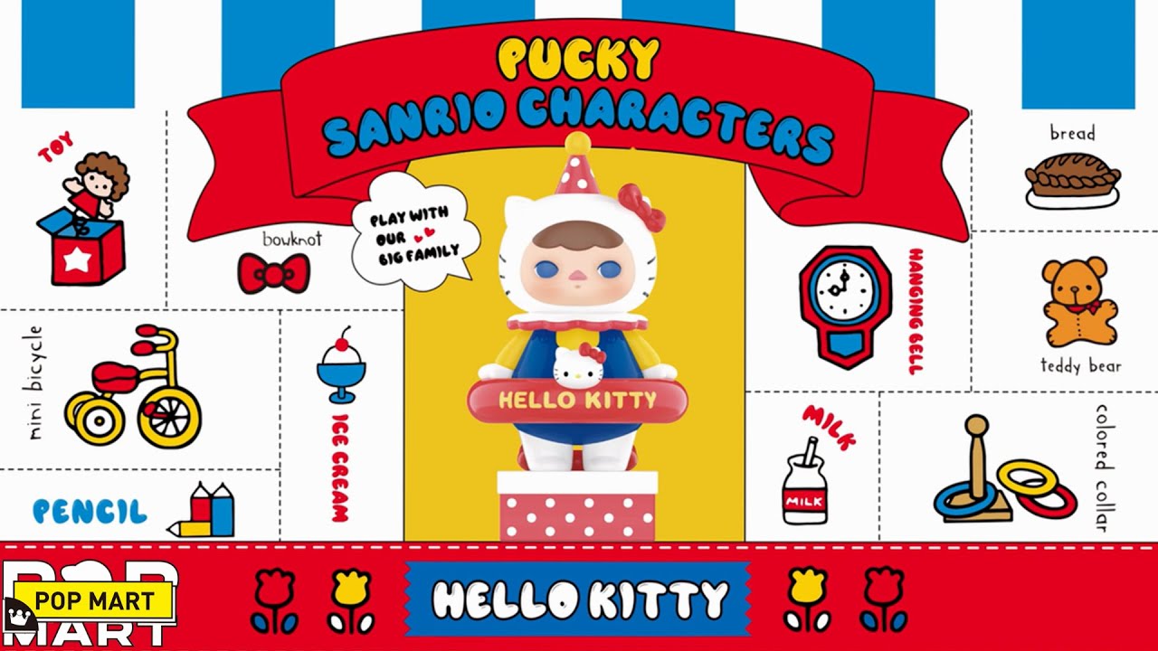 PUCKY x Sanrio blind box series is BACK to Australia | Restocked on all channels on15 March 2023
