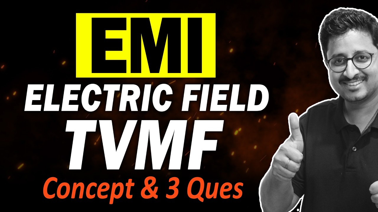 Electric Field in Time Varying Magnetic Field | Booster Session for IIT JEE Advanced Physics