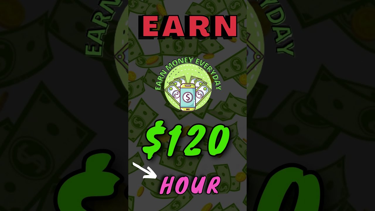 Make $120 Hour with 2 Websites - Earn Money Everyday #Shorts