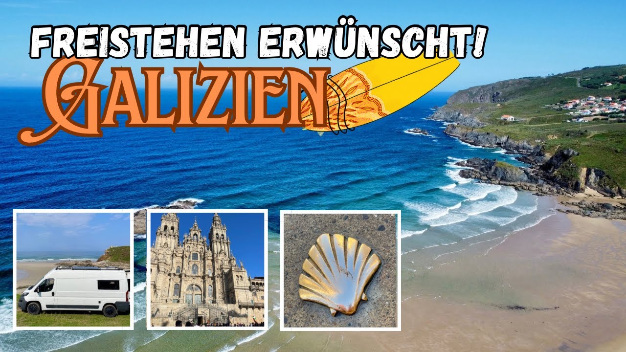 Freistehen in Nordspanien!? Ein Paradies f&uuml;r jeden Camper! Roadtrip Spanien 🇪🇸