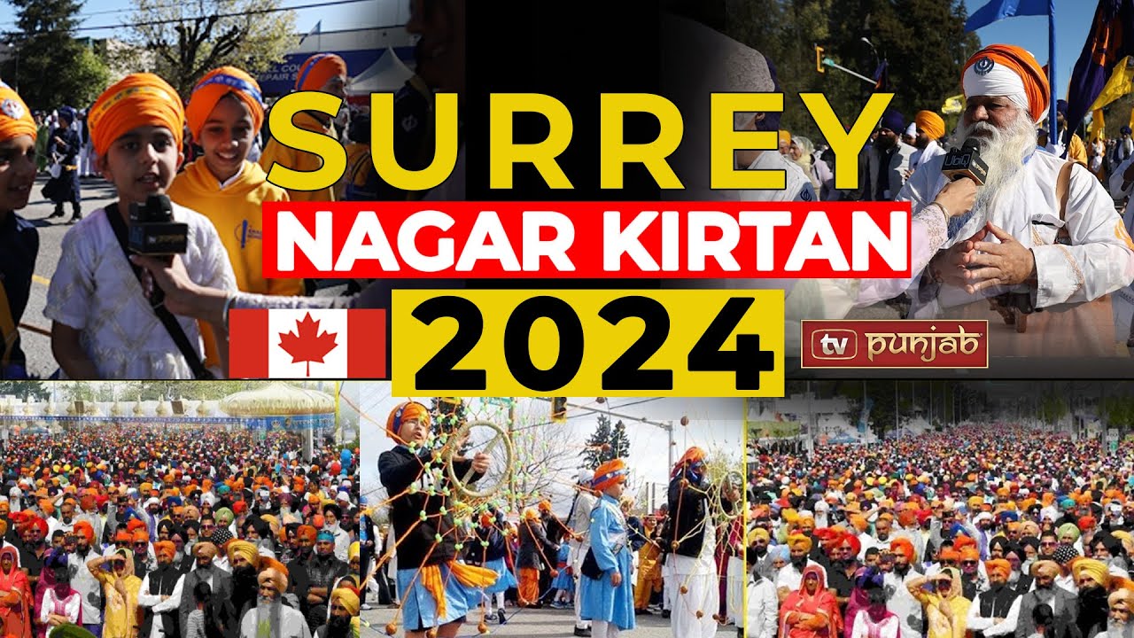 Canada: Vaisakhi Nagar Kirtan 2024 | TV Punjab