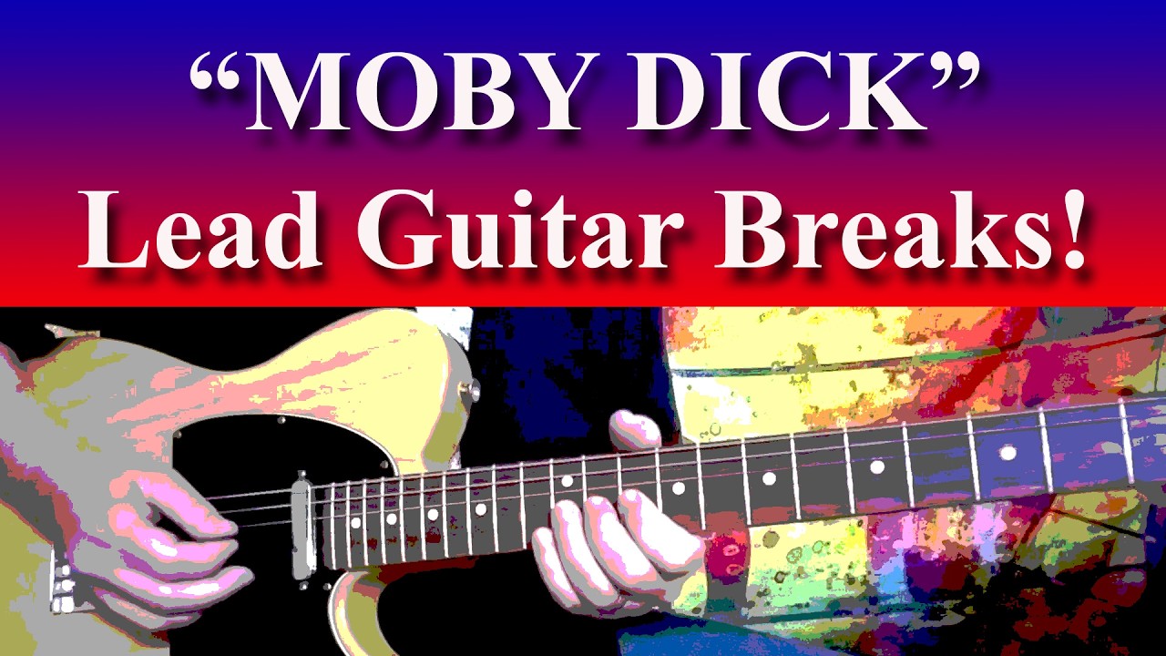 MOBY DICK LEAD GUITAR BREAKS! #jimmypage #ledzeppelin