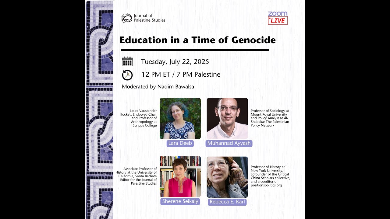 Education in a Time of Genocide