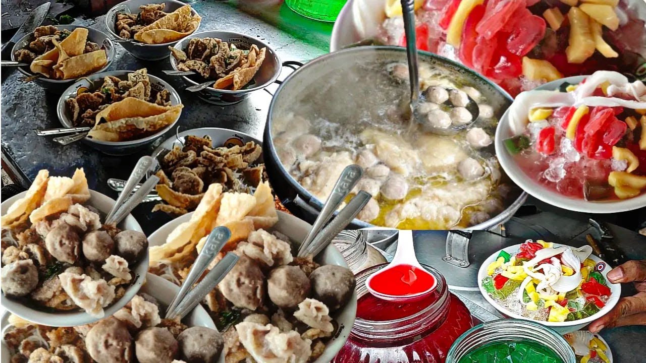 Brutal !! Bakso Jawa Terenak Khas Jogja Porsi Bar Bar Cuma 13rb Isiannya Komplit Sampe Tumpah Tumpah