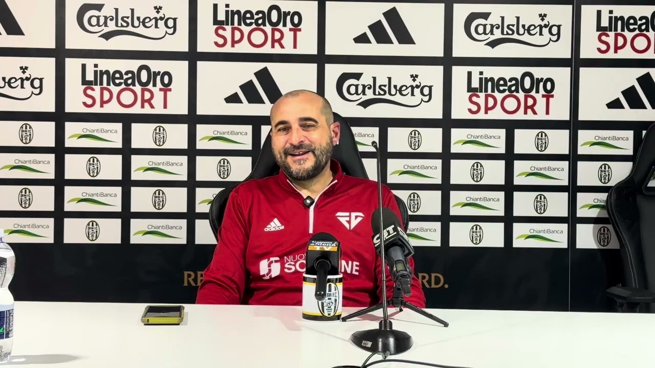 Lucio Branco (Follonica Gavorrano) - Conferenza stampa post Siena-Follonica Gavorrano