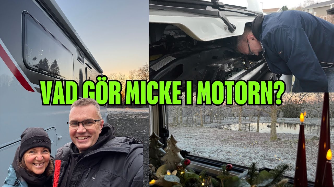 Stenskottsskydd, julpynt & oväntad shoppingtur till Ullared med husbil | varahusbilsresor.se