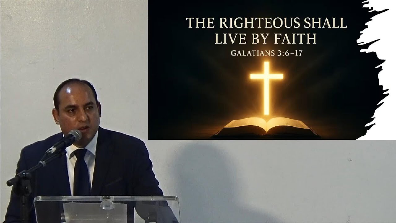 The Righteous Shall Live by Faith | Promise Over Law (Galatians 3:8–17) | Rev. Yaqub Kashif
