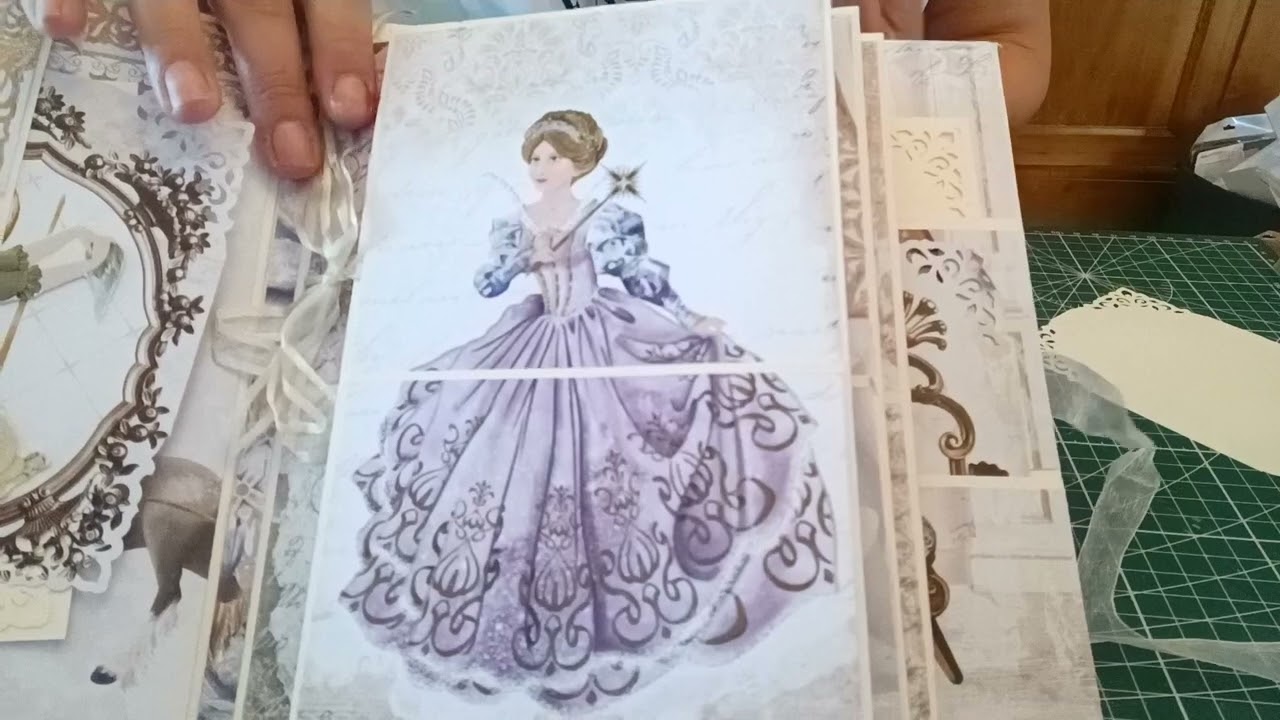 Présentation album cendrillon #scrapbooking @Craftelier_Es #papersforyou
