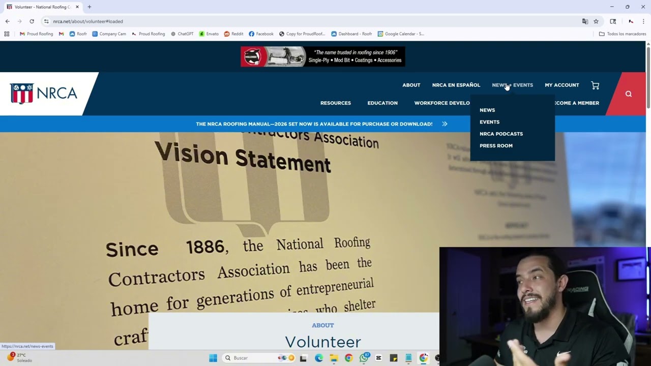 Conozcamos el portal de NRCA a fondo