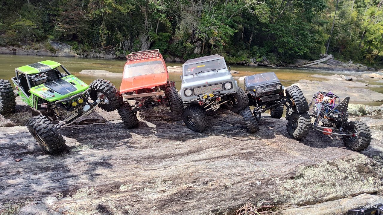 Crawling along the Chattooga River