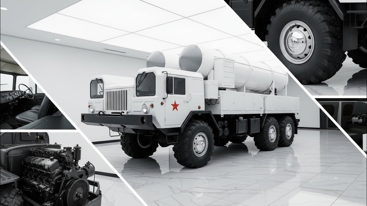 МАЗ-543 - Советский 8х8 монстр, который возил ядерные ракеты | Полный обзор