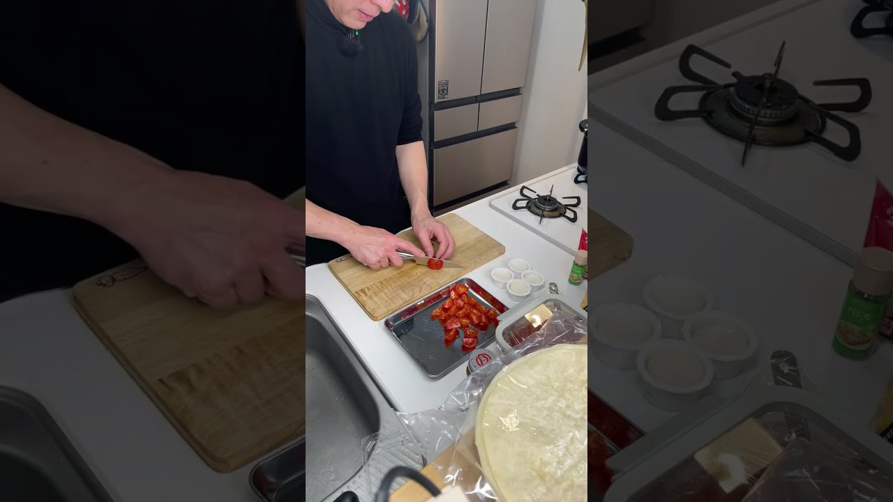 【おじ飯】真夜中にのんびり雑談しながらトルティーヤ生地を使ってクリスピーピザを作ってお酒を楽しみたいおじさん【ライブ配信】