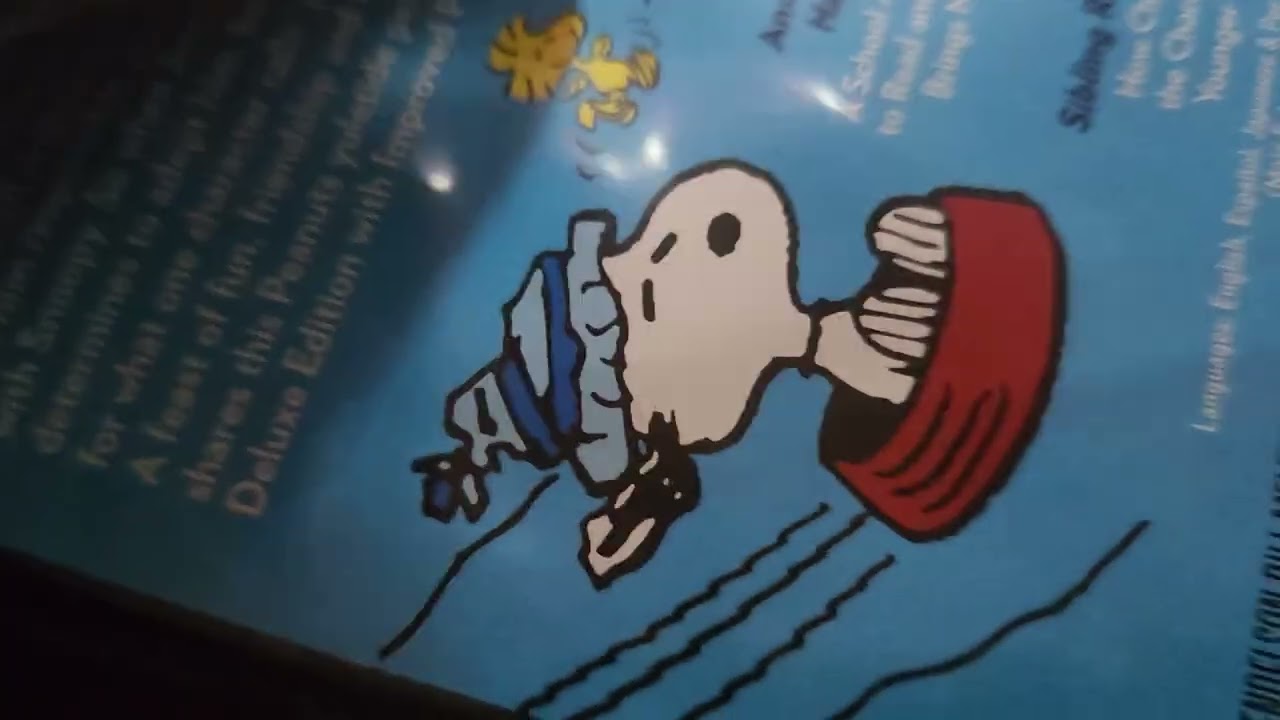 I Want a Dog For Christmas, Charlie Brown: Deluxe Edition DVD Unboxing 
