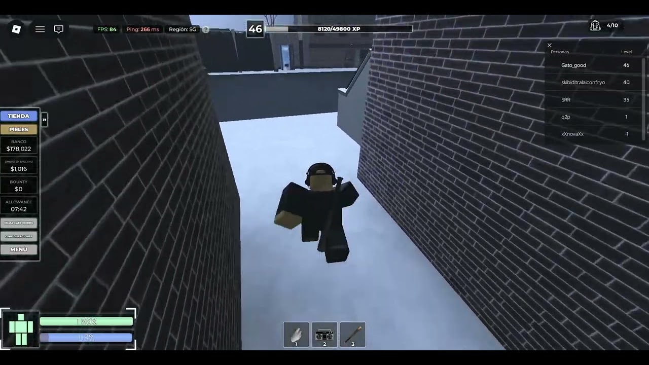 jugando con una m4 en crim la perdi alfinal :(
