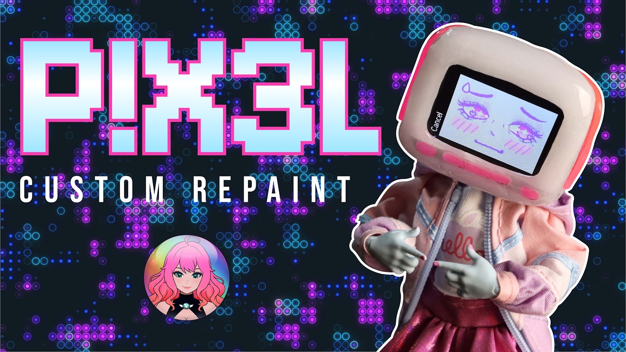 Custom Repaint! P!X3L | iMac G3 Gurls Collab