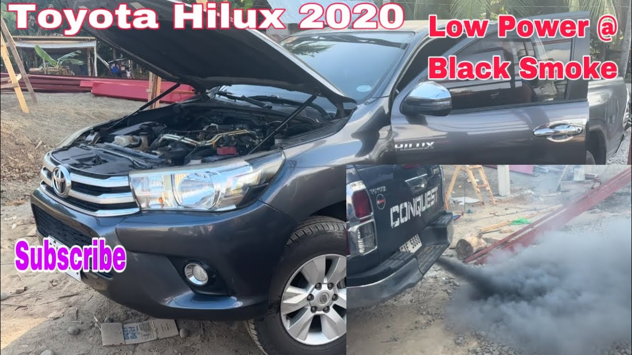 Toyota Hilux 2020 Low power at Black Smoke