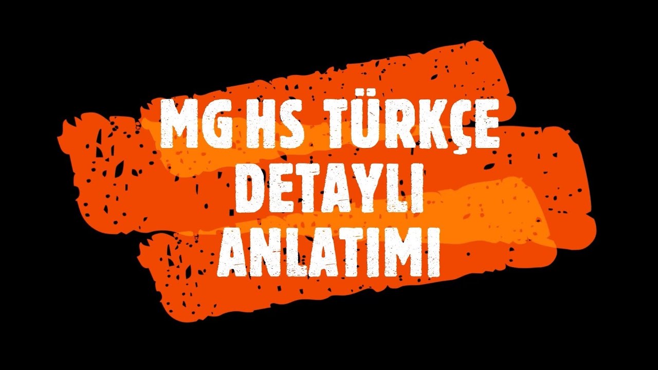 MG HS LUXURY DETAYLI TÜRKÇE ANLATIM