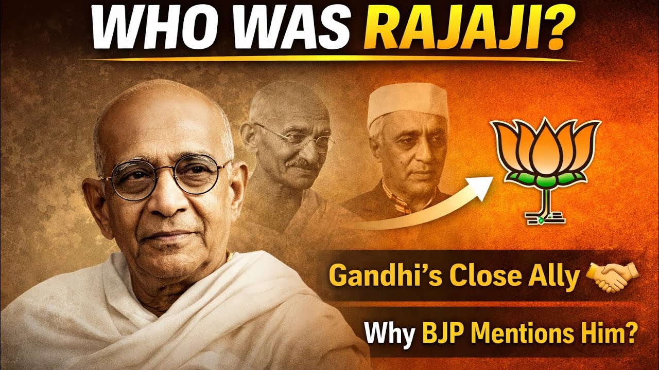 Who Was Rajaji? Why BJP Is Invoking Him Now GS 2 #upsc2026 #prelims2026 