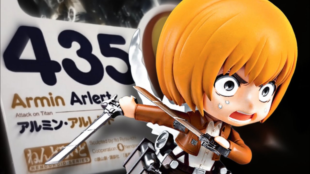 📦 NENDOROID Armin Arlert 435 unboxing and review ++ custom final ver [AOT]