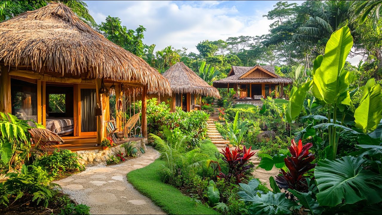 Sustainable Design for 2025: Luxury Eco Resorts & Tropical Courtyard Island Guest Houses