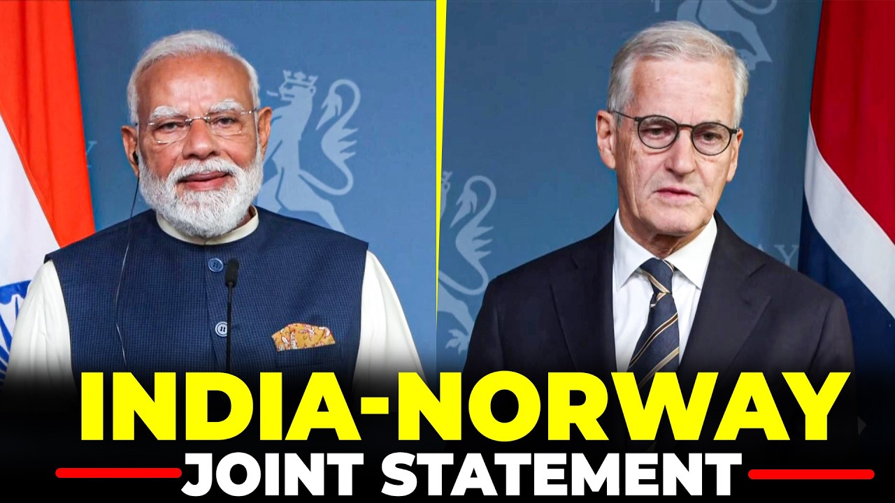 WATCH LIVE: PM Modi, Norwegian PM Jonas Gahr St&oslash;re hold joint press meet | India &ndash; Norway | News