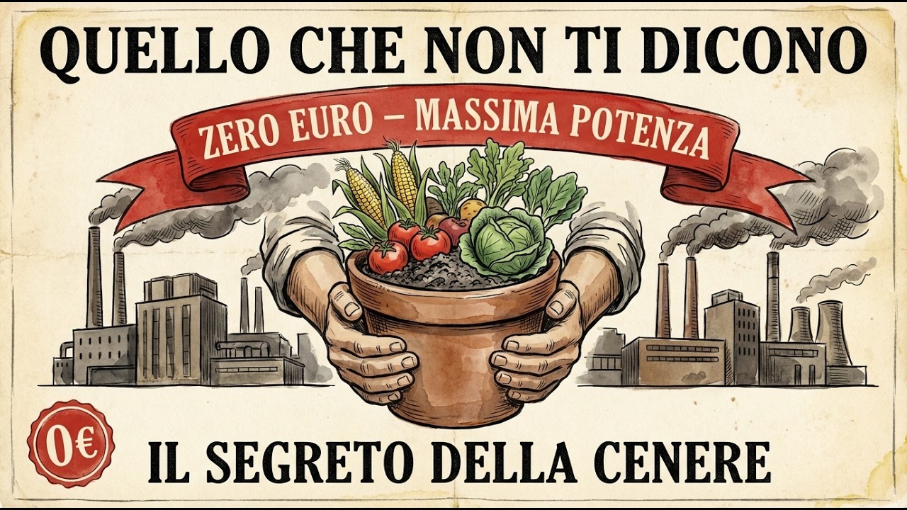 Una tazza di cenere fermentata = raccolto ESPLOSIVO | Perché ce lo nascondono?