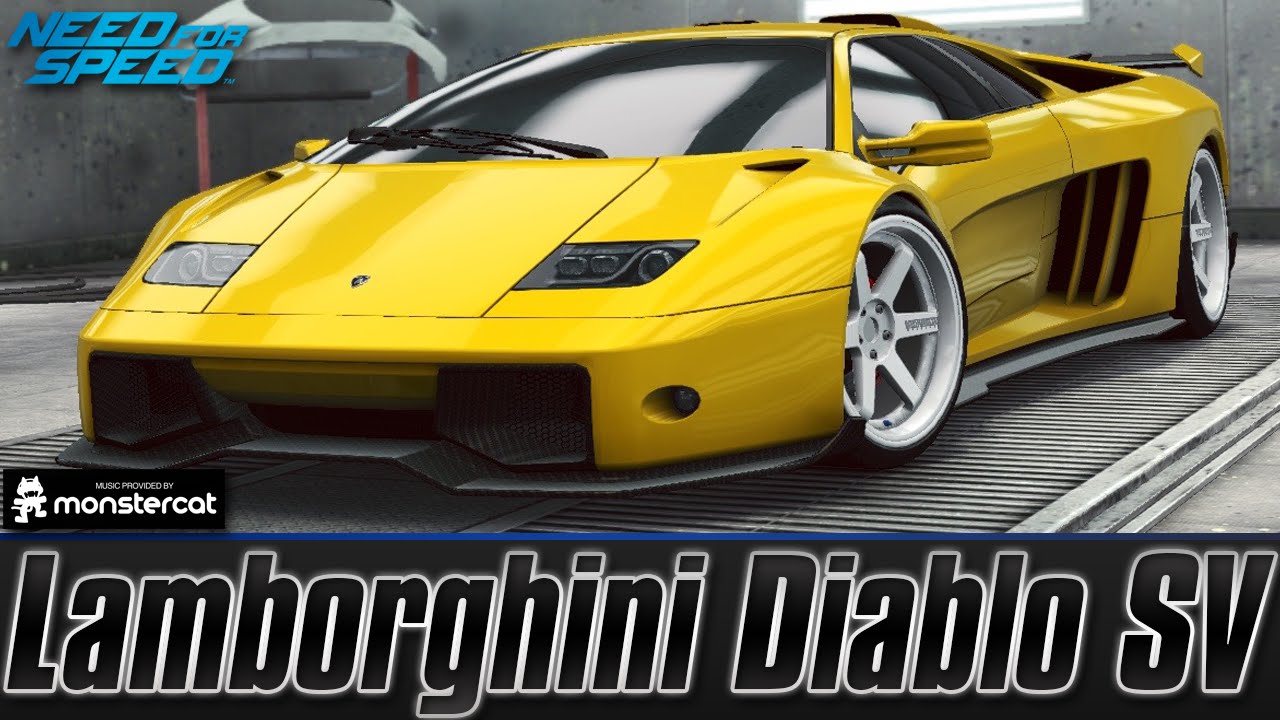 Need For Speed No Limits: Lamborghini Diablo SV (Customization + Car Series + Tournament)