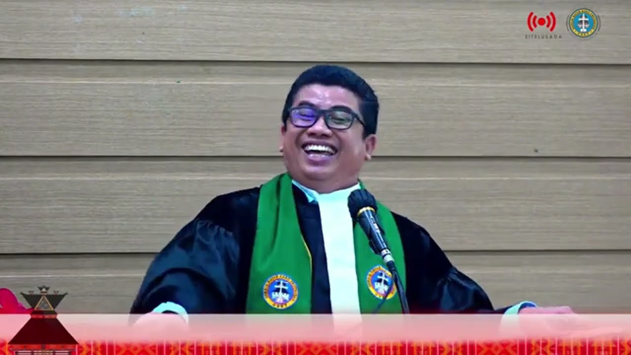 Khotbah Pdt Jaya Abadi Tarigan, MTh. penuh semangat dan ilustrasi dengan pesan mendalam , humor