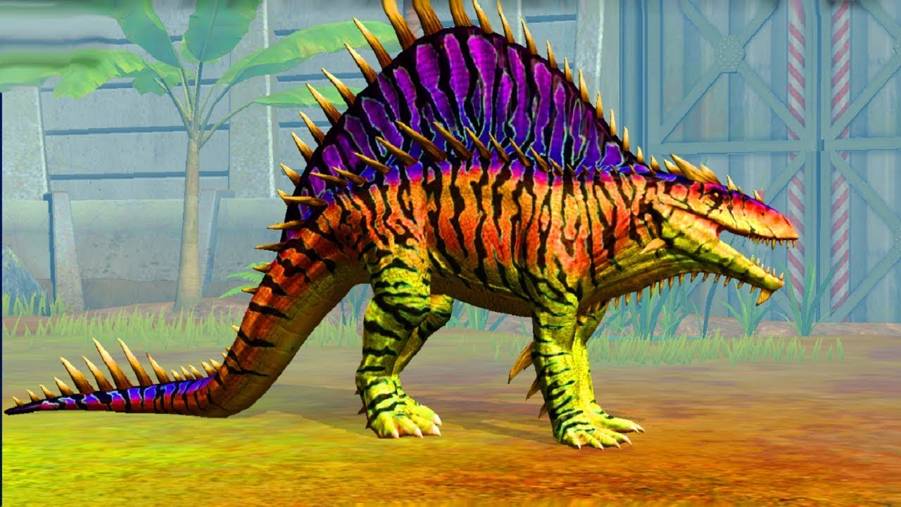 Jurassic World Game Mobile #63: Đột Biến OSTAPOSAURUS Siêu Giáp Gai cực trâu
