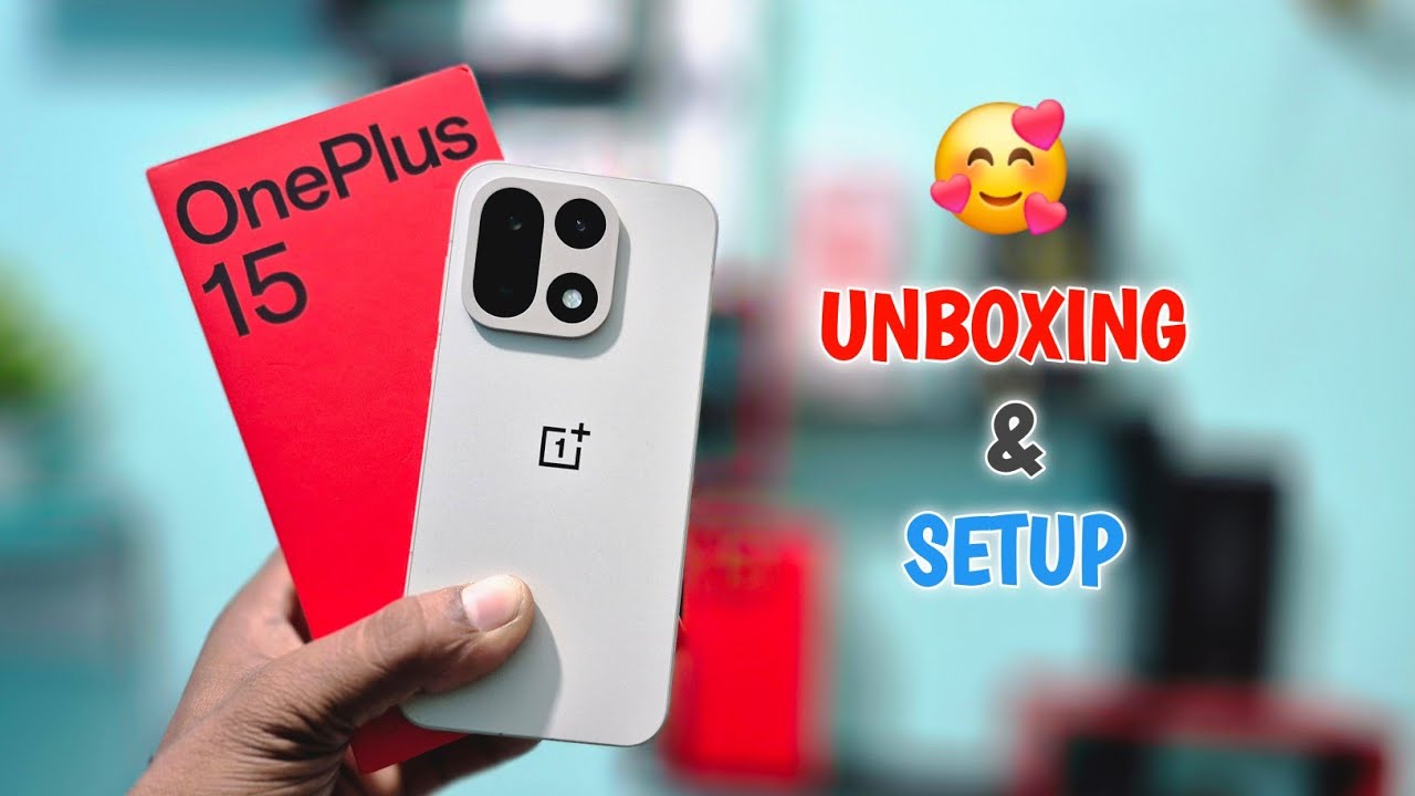 OnePlus 15 Unboxing 🔥 First Look & Full Features | Super Fast Performance Test | Hindi Review
